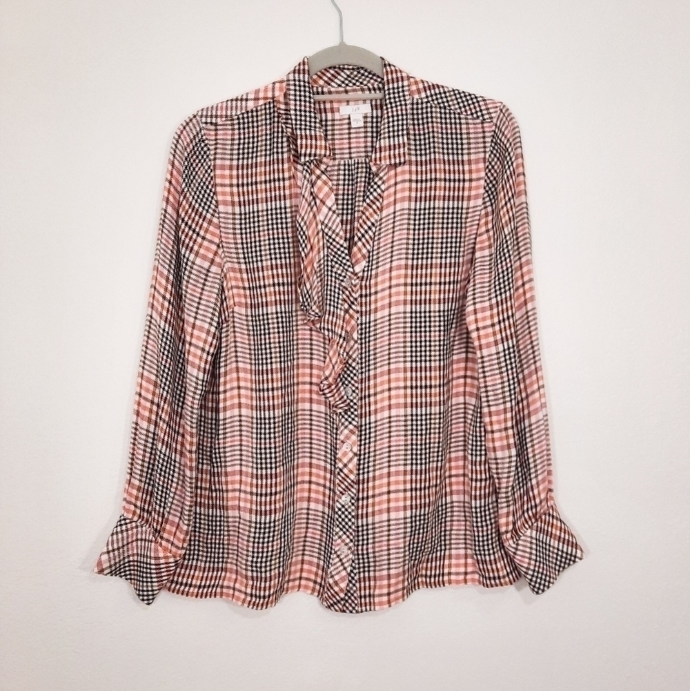 J. Jill Button Down Shirt M